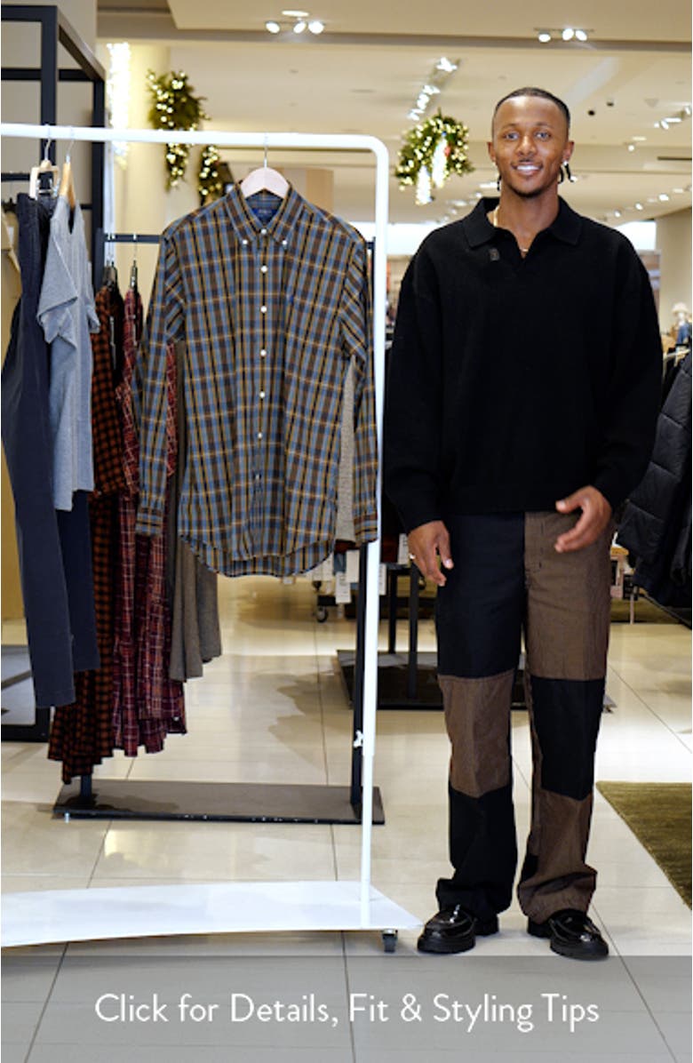 Classic Fit Plaid Performance Oxford Button-Down Shirt, sales video thumbnail