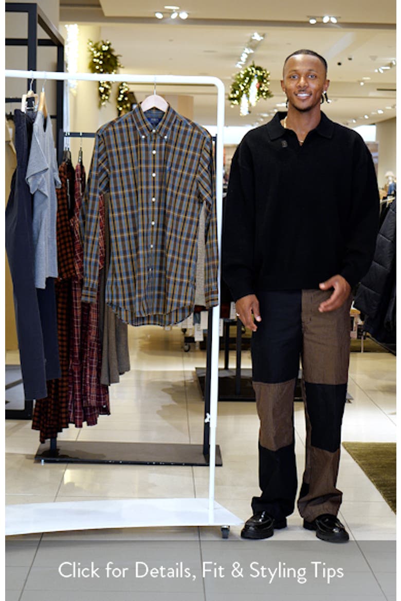 Classic Fit Plaid Performance Oxford Button-Down Shirt video