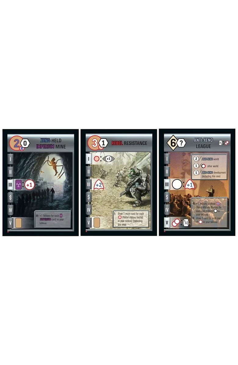 Rio Grande Games Race for The Galaxy Xeno Invasion Board Game Expansion, Alternate, color, Multicolored