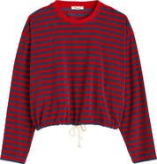 Madewell Tie-Waist Top in Terry