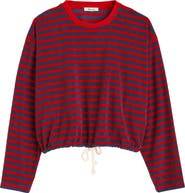 Madewell Tie-Waist Top in Terry