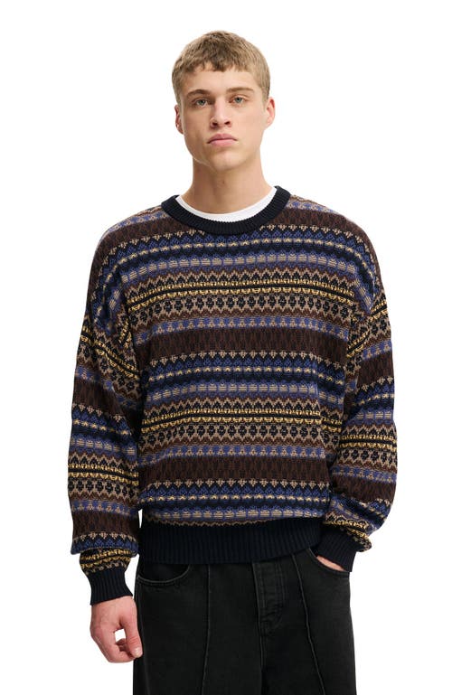 Cotton On Garage Knit Sweater In Multi