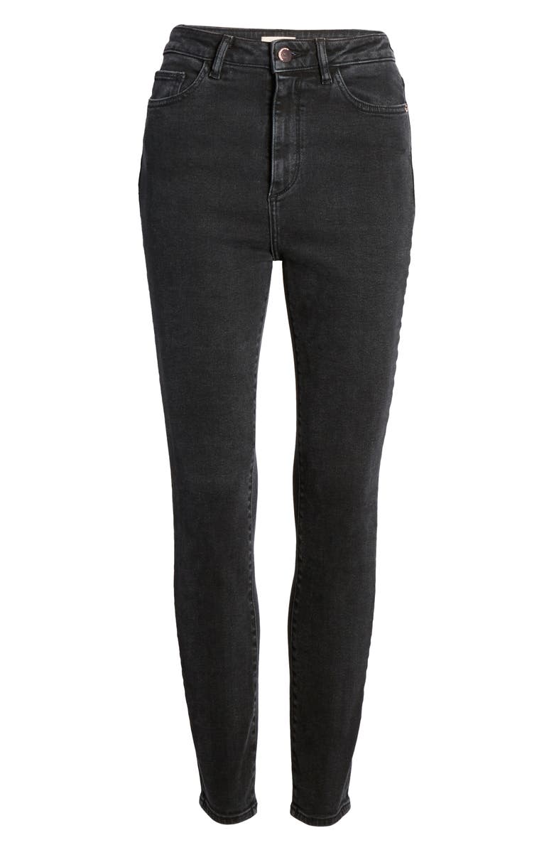 DL1961 x Marianna Hewitt Instasculpt Chrissy Ultra High Waist Ankle Skinny Jeans, Alternate, color,