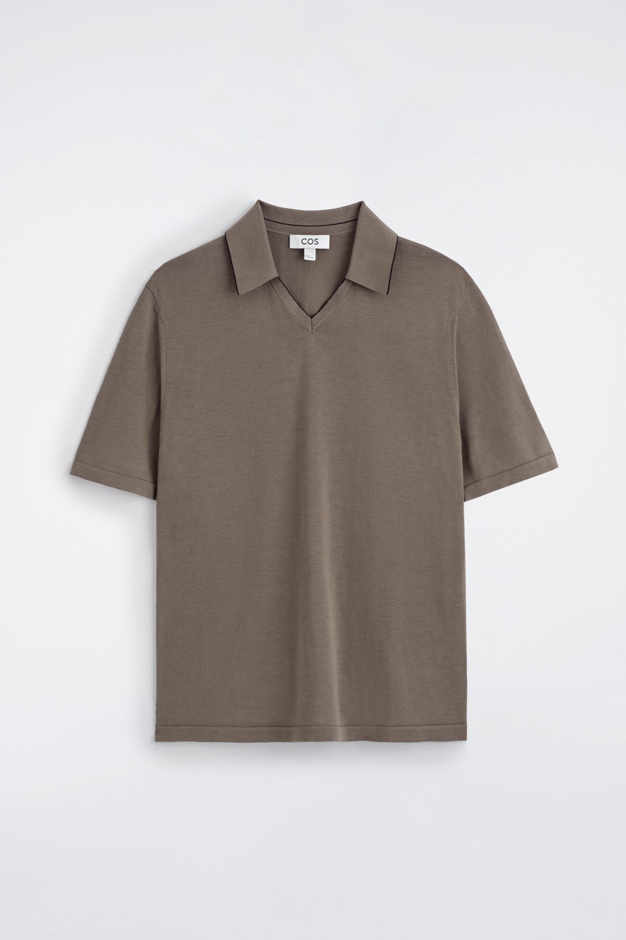 トップス STUDIOUS washable silk cotton polo Contrast-tipped Silk-cotton Polo Shirt (Men) | Nordstrom