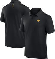 FANATICS Men's Fanatics Black Pittsburgh Steelers Front Office Move Mono Polo
