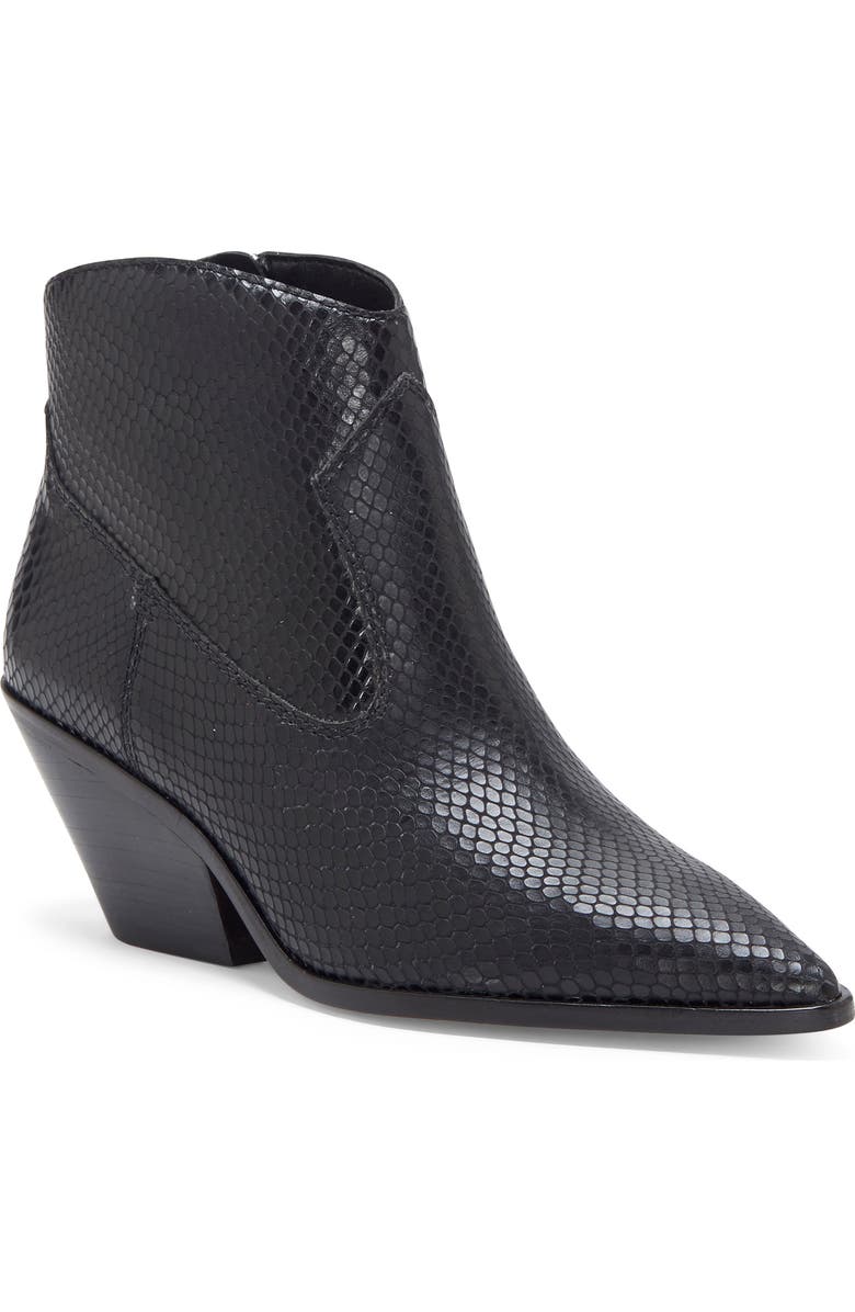 Vince Camuto Jemeila Snake Embossed Bootie, Main, color,