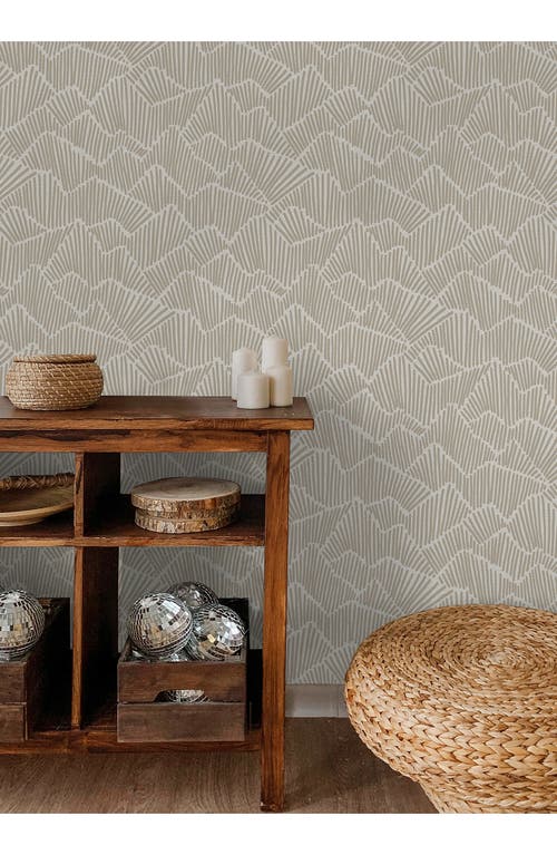 Wallpops Ridge Valley Peel & Stick Wallpaper In Neutral
