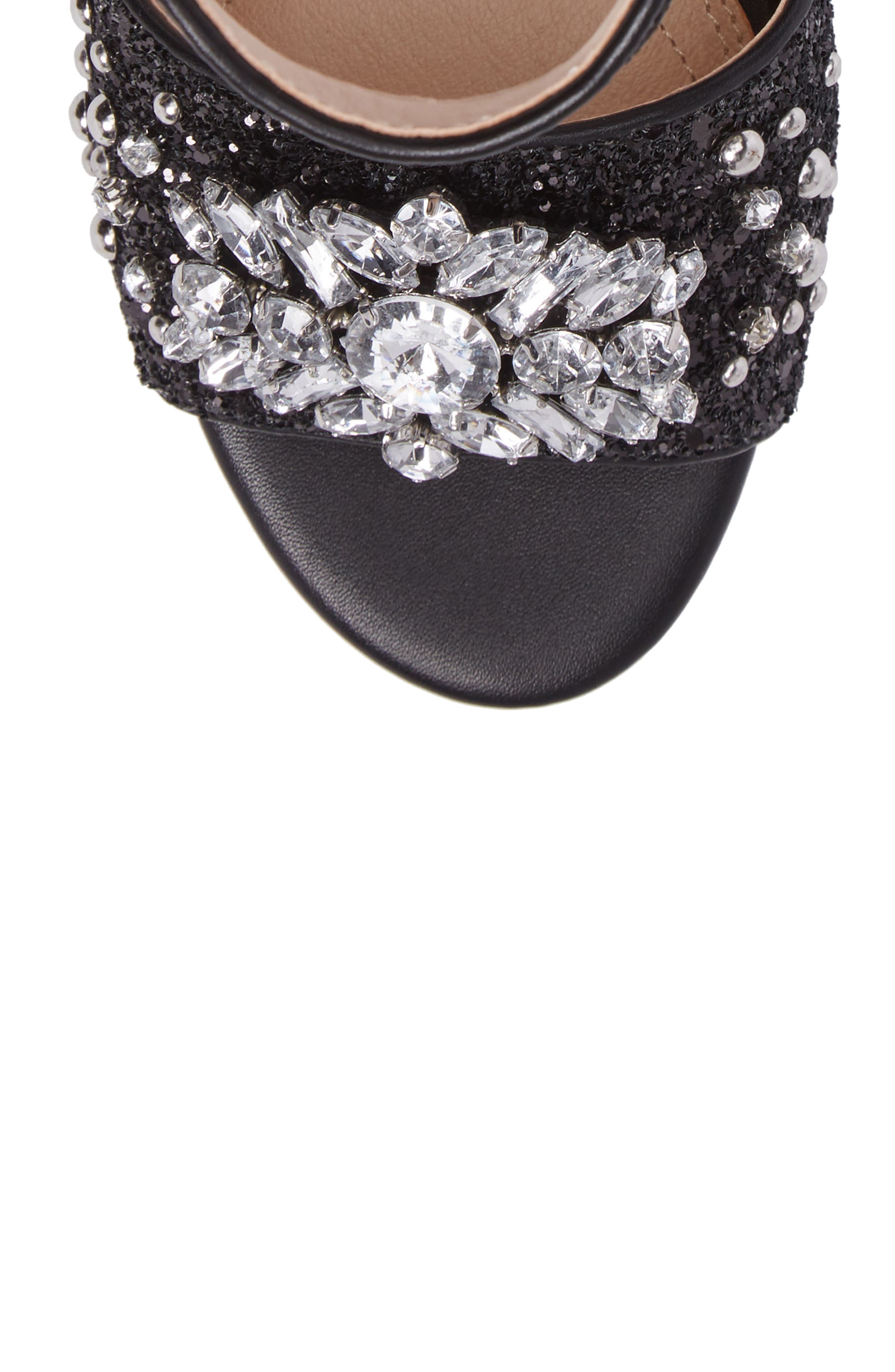 Topshop Razzle Embellished Sandal, Alternate, color, 