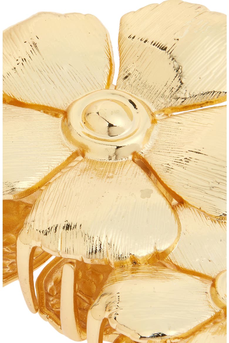 Chloe Claw Clip, Alternate, color, GOLD