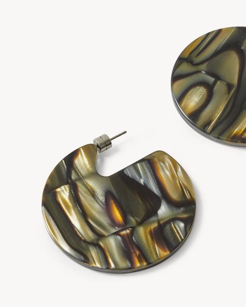 Machete Clare Earrings In Pattern