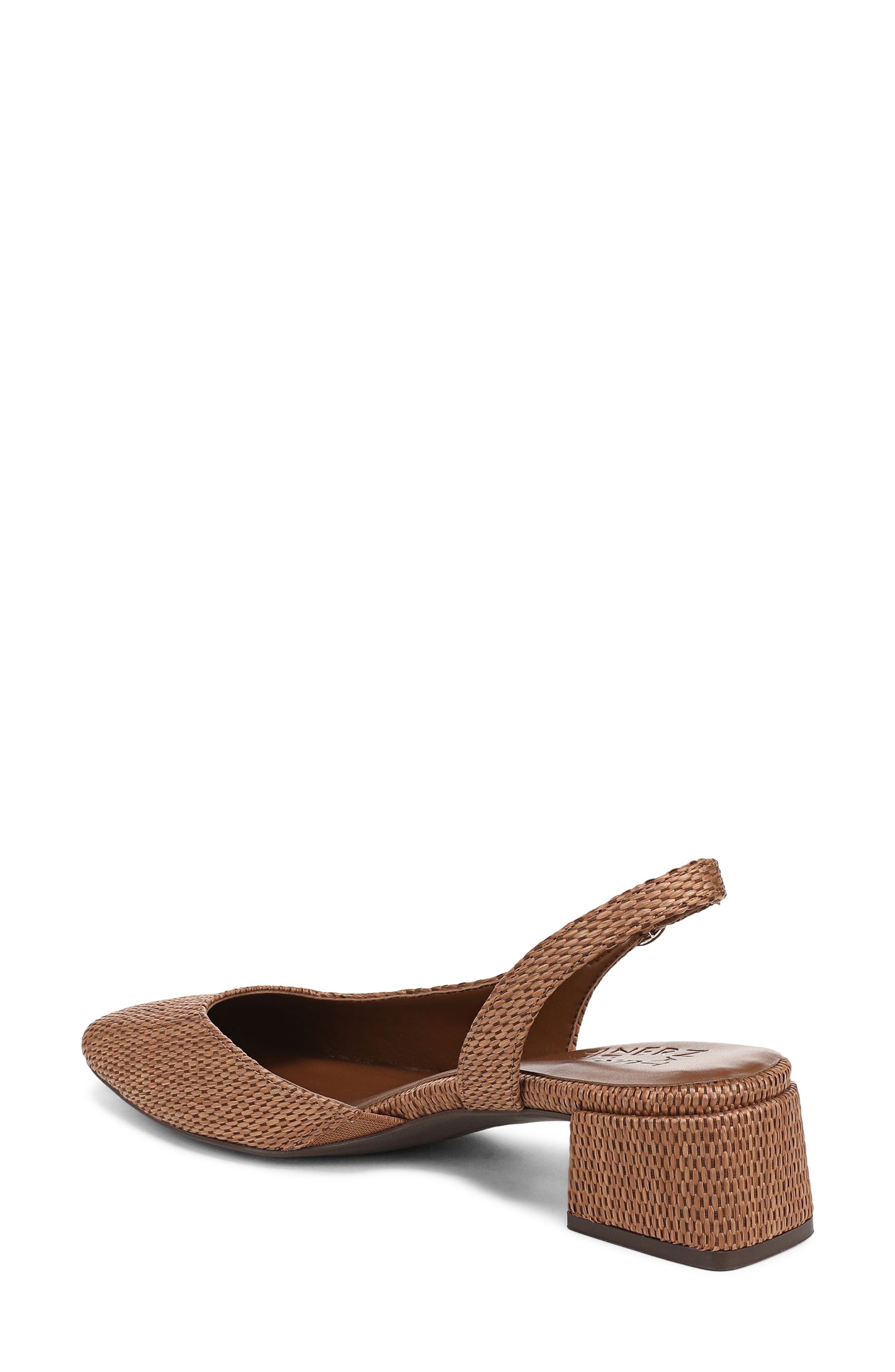 Naturalizer Jayla Slingback Pump, Alternate, color, Walnut Wake