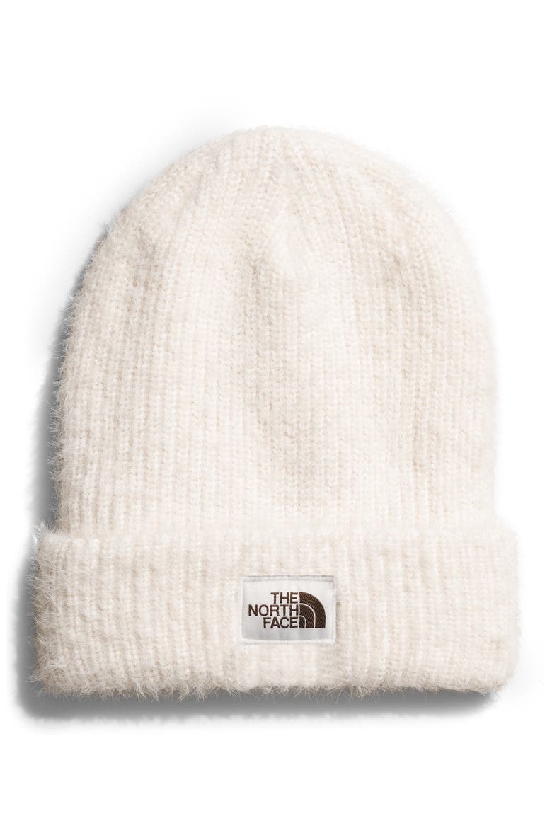 Salty Bae Knit Beanie, Main, color, GARDENIA WHITE