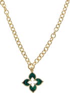 Juvell Open Clover Pendant Necklace