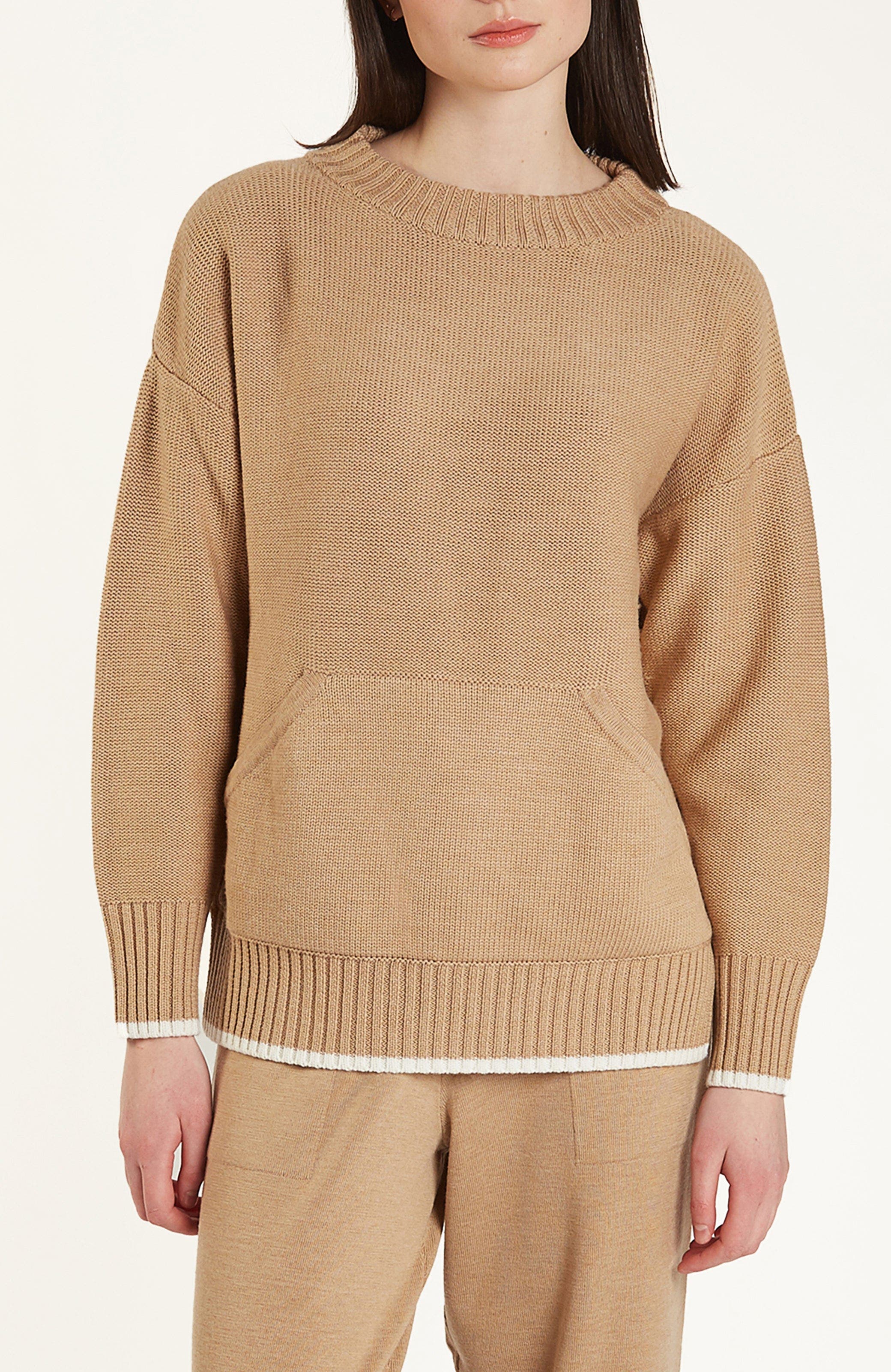 Merino Cozy Tunic Sweatshirt