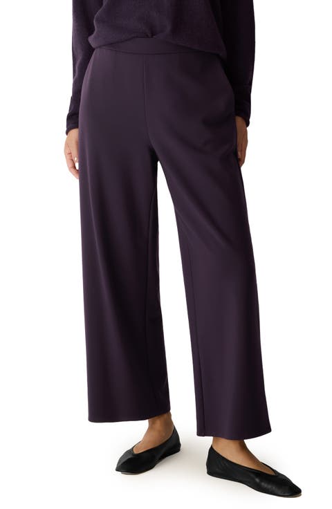 Ankle Wide Leg Pants