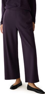 Eileen Fisher Ankle Wide Leg Pants