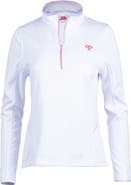 Love All Women's Tracy 1/4 Zip Jacket Stripes
