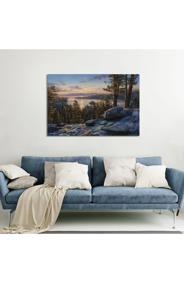 iCanvas Dawn At Lake Tahoe by Evgeny Lushpin Canvas Wall Art, Alternate, color, Multi