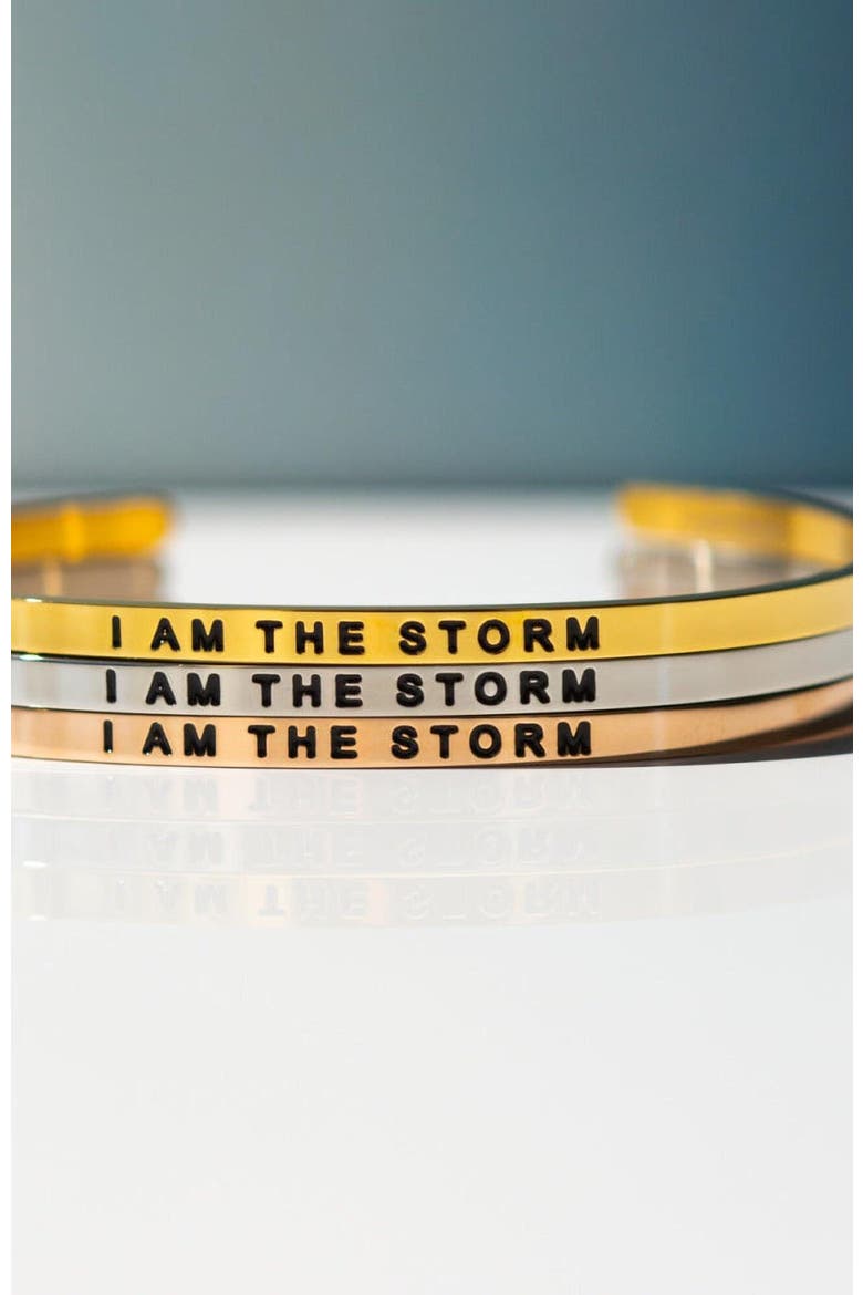 I Am The Storm bracelet, Alternate, color, Outside - Yellow Gold