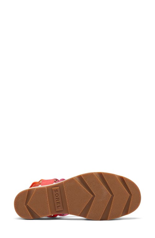 SOREL SOREL JOANIE IV ANKLE STRAP PLATFORM WEDGE SANDAL 