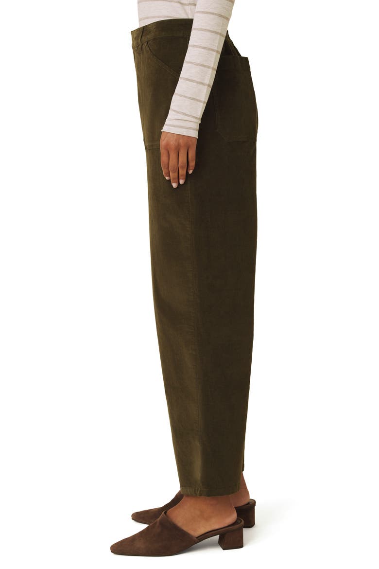 Marissa Stretch Cotton Corduroy Pants, Alternate, color, GREEN SPRUCE