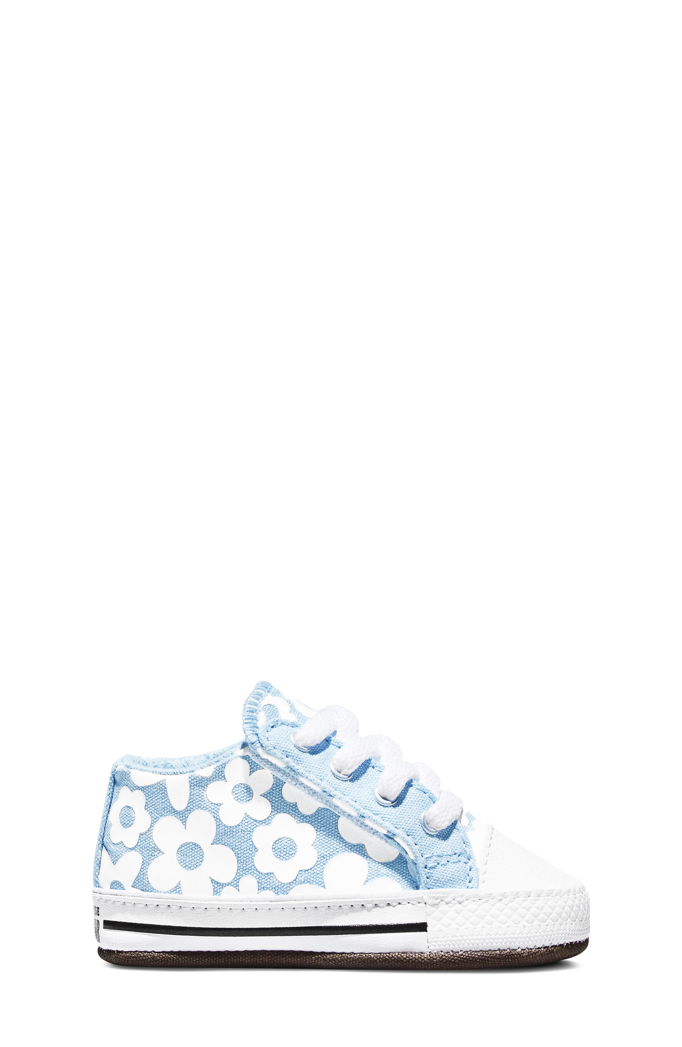 Converse Chuck Taylor<sup>®</sup> All Star<sup>®</sup> Cribster Crib Shoe, Alternate, color, Clear Skies/ White/ Black