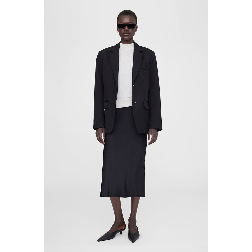 ANINE BING Bar Silk Skirt ANINE BING Bar Silk Skirt