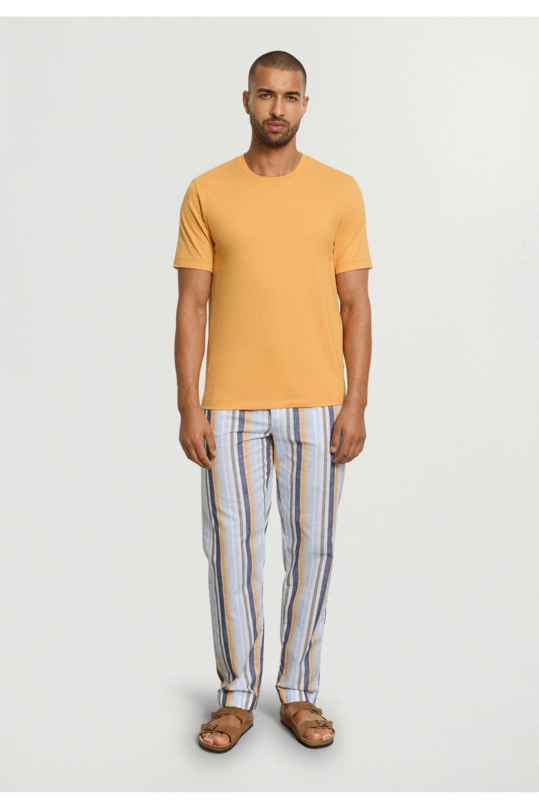Living Shirts Cotton Crew Neck T-Shirt, Alternate, color, Pastel Pumpkin