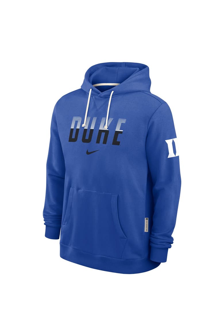Men's Nike Royal Duke Blue Devils 2026 Sideline Standard Issue Dri-FIT Hoodie, Alternate, color, Royal