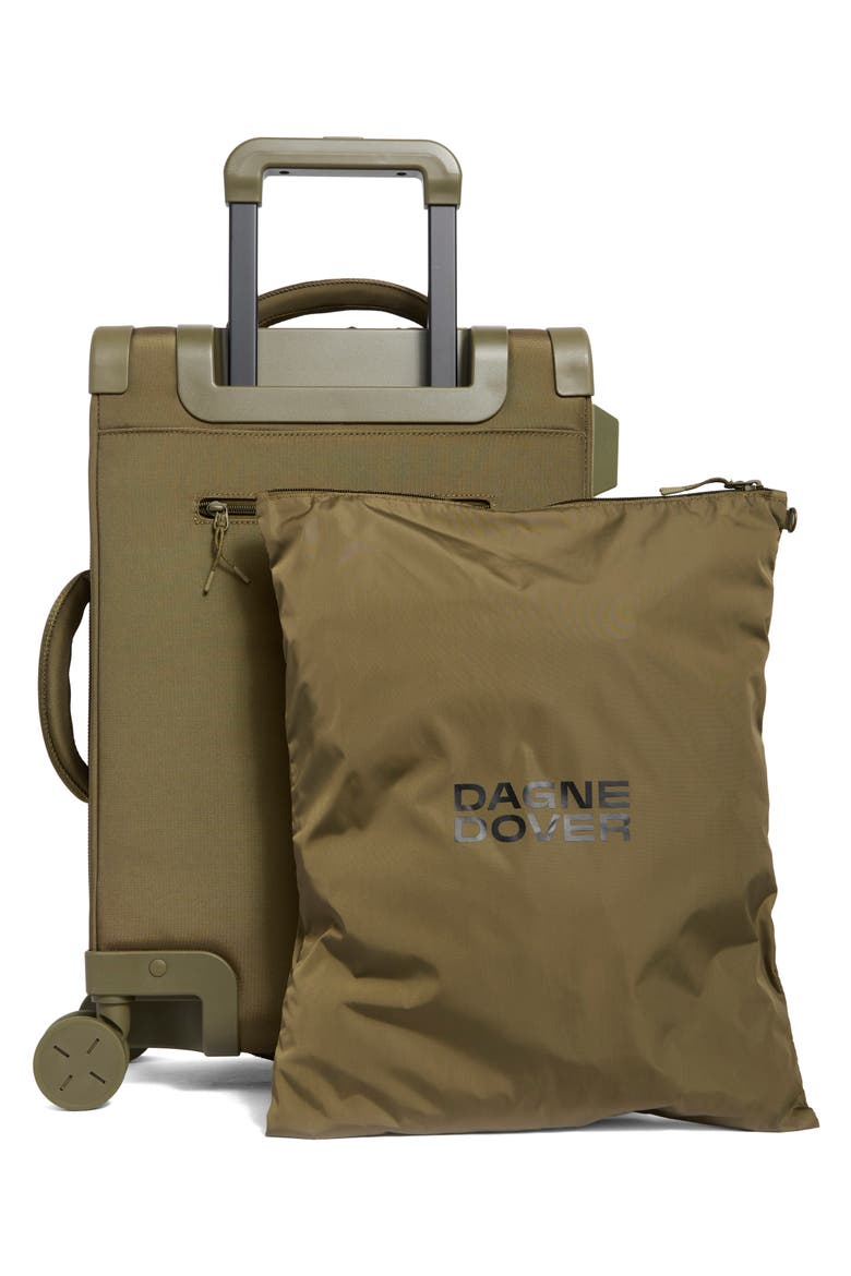 Seattle Carry-On Rolling Suitcase, Alternate, color, DARK MOSS