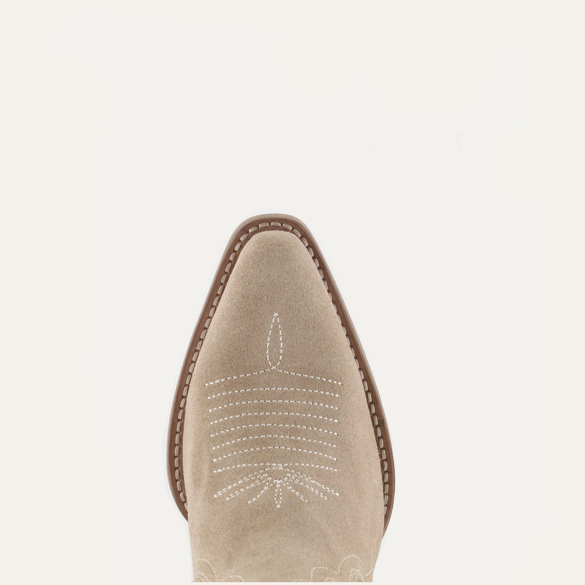 Buck & Brana Brooke Leather Boots, Alternate, color, Beige