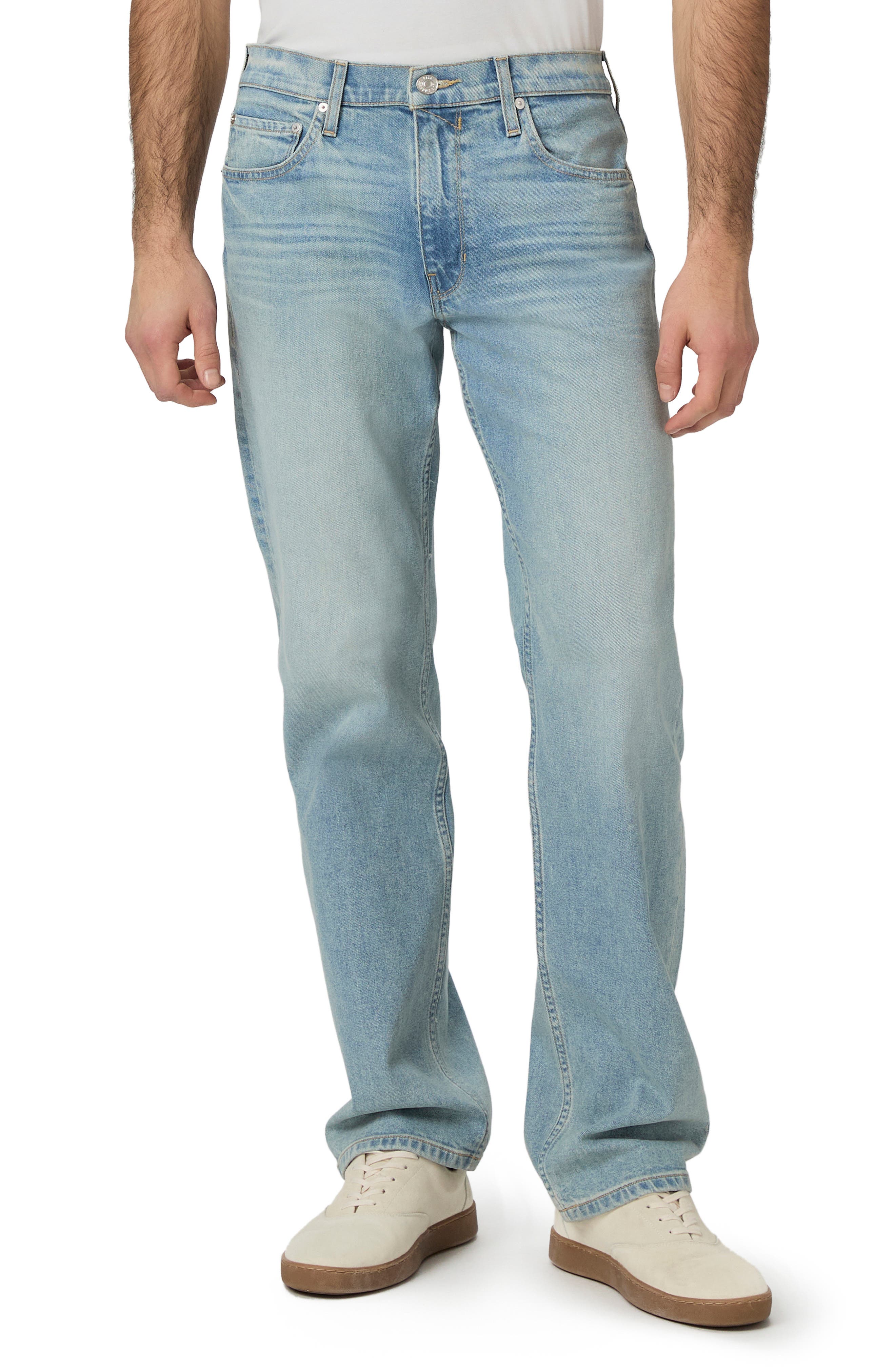 PAIGE Doheny Relaxed Straight Leg Jeans