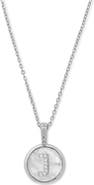 Melinda Maria Baby Love Letters Initial Pendant Necklace