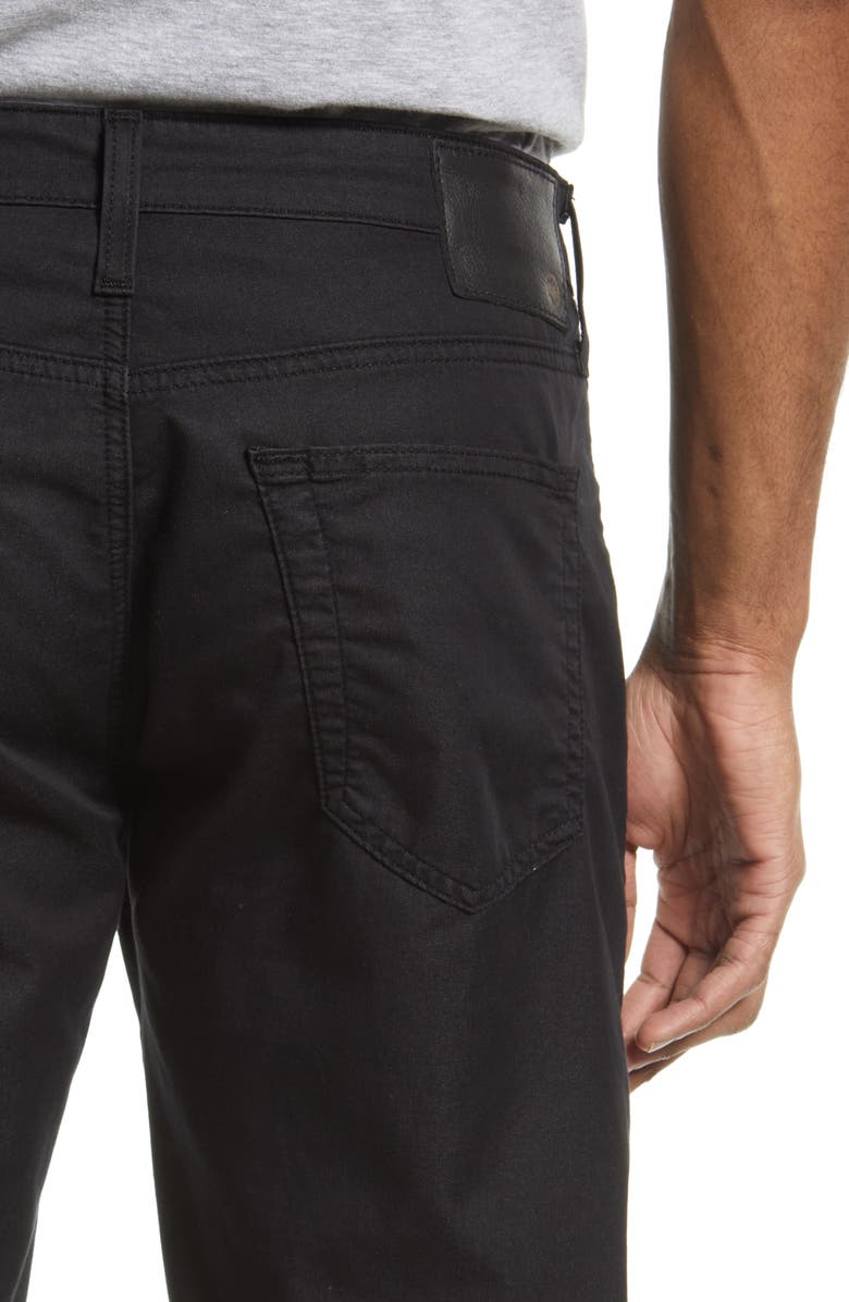 AG Everett Airluxe<sup>™</sup> Commuter Performance Slim Straight Pants, Alternate, color, Pure Black