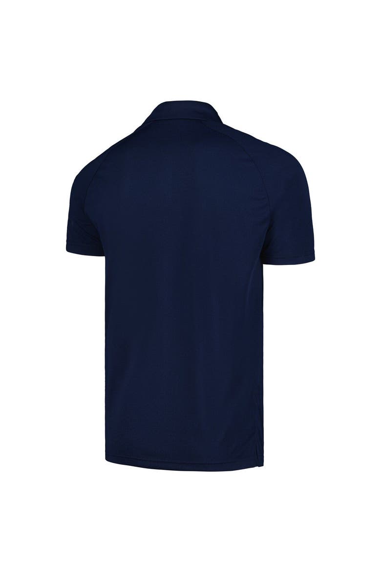 Men's Levelwear Navy New York Yankees Sector Batter Up Raglan Polo, Alternate, color, Navy