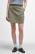 Barbour Cary Cotton Twill Miniskirt