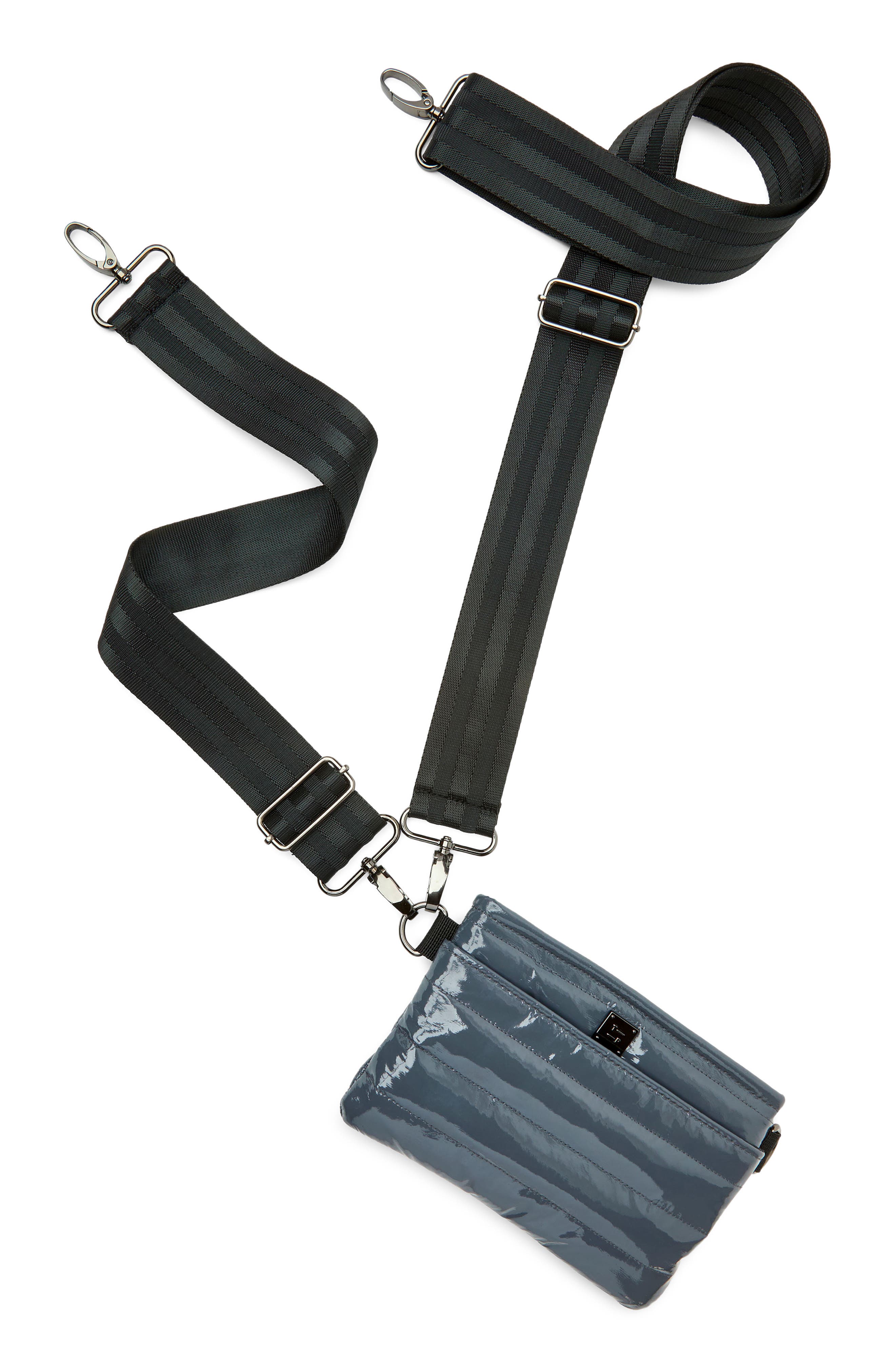 THINK ROYLN Bum Bag, Alternate, color, Carbon Patent