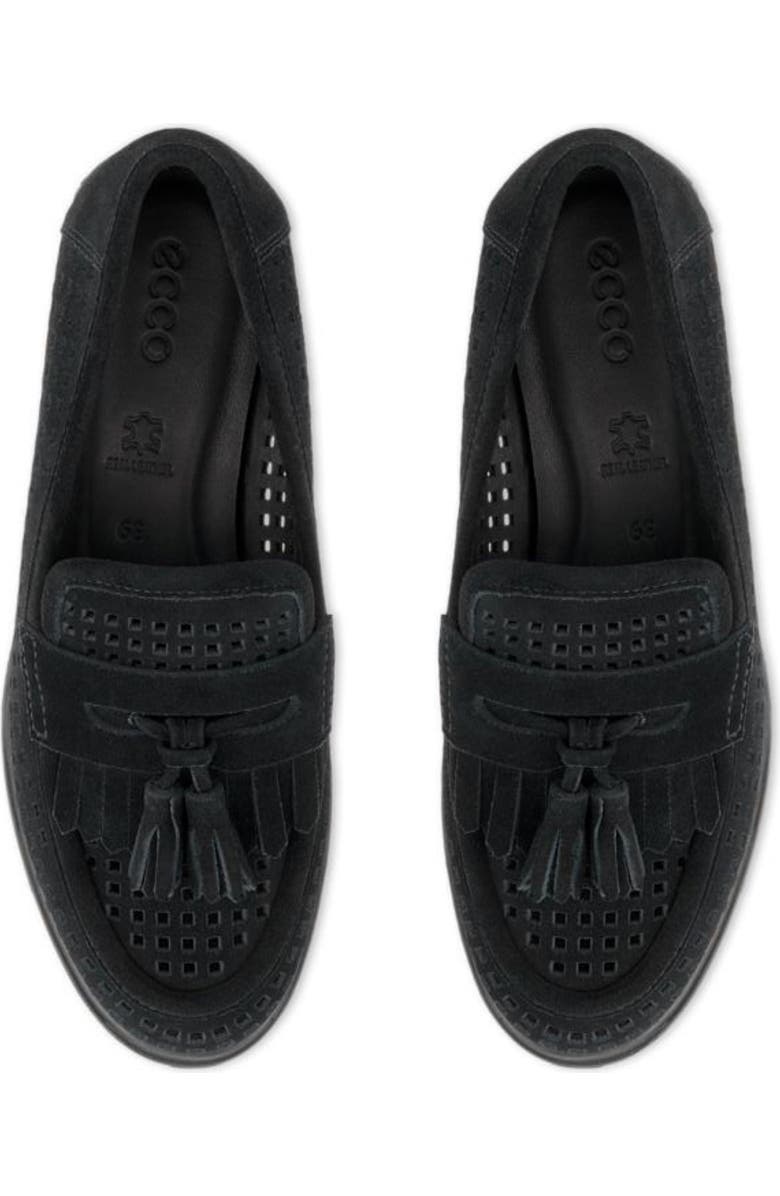ECCO Classic 15 Tassel Loafer, Alternate, color, Black