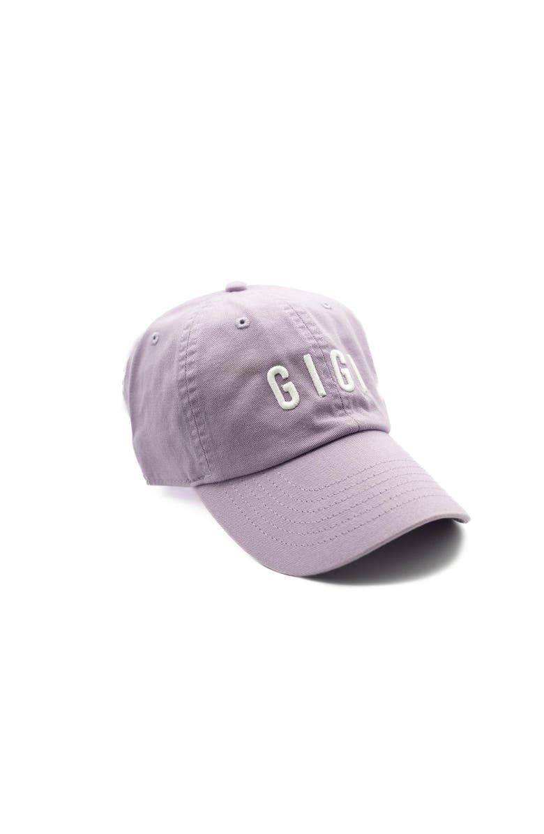 Rey To Z Gigi Baseball Hat, Alternate, color, Purple