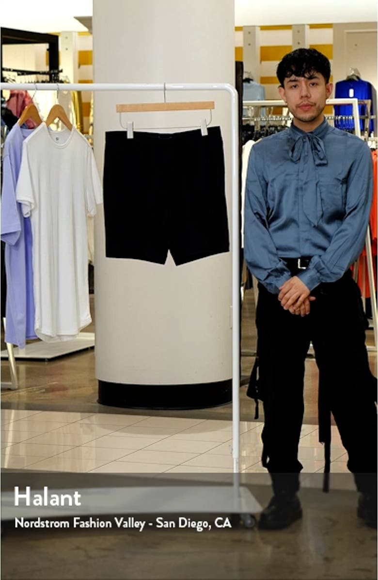 Bouclé Pull-On Shorts, sales video thumbnail