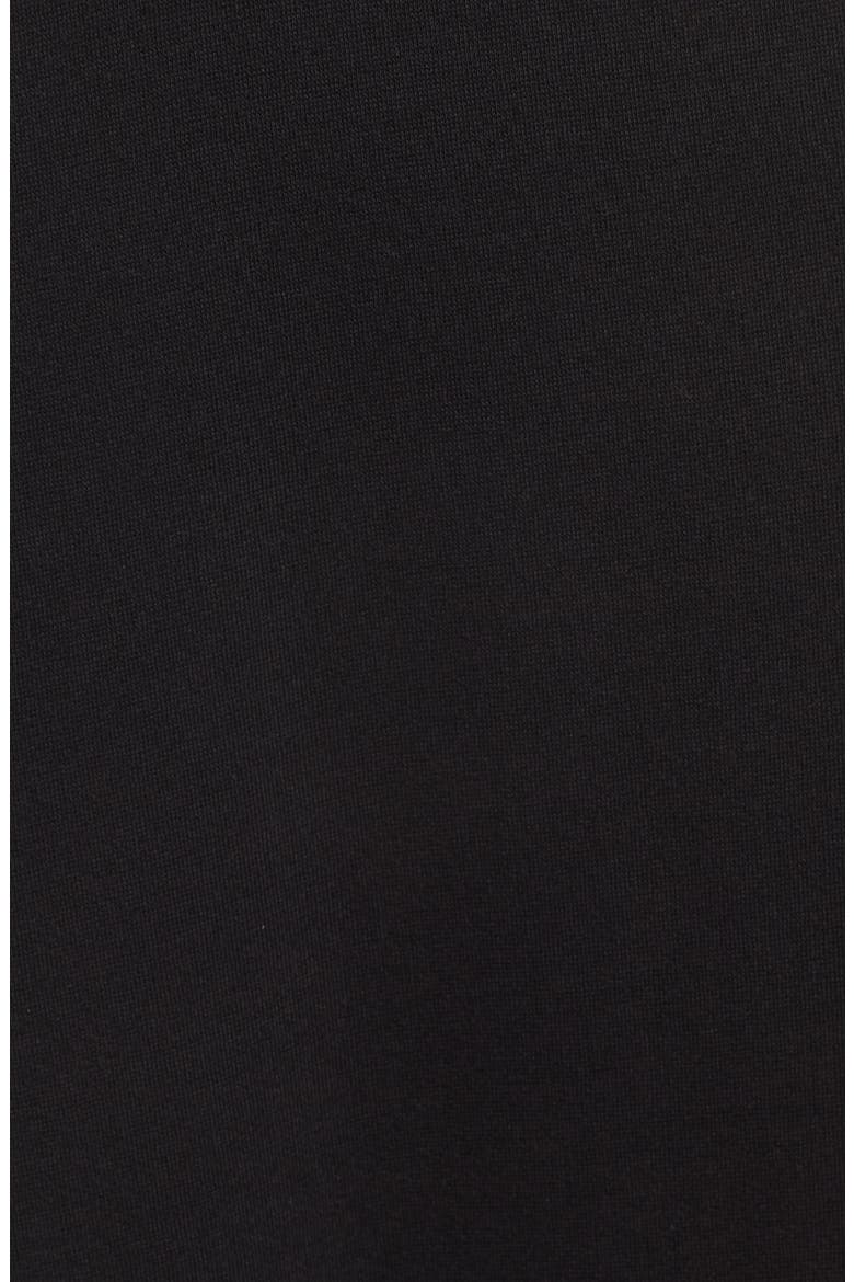 High/Low Cotton Blend Utility Skirt, Alternate, color, BLACK