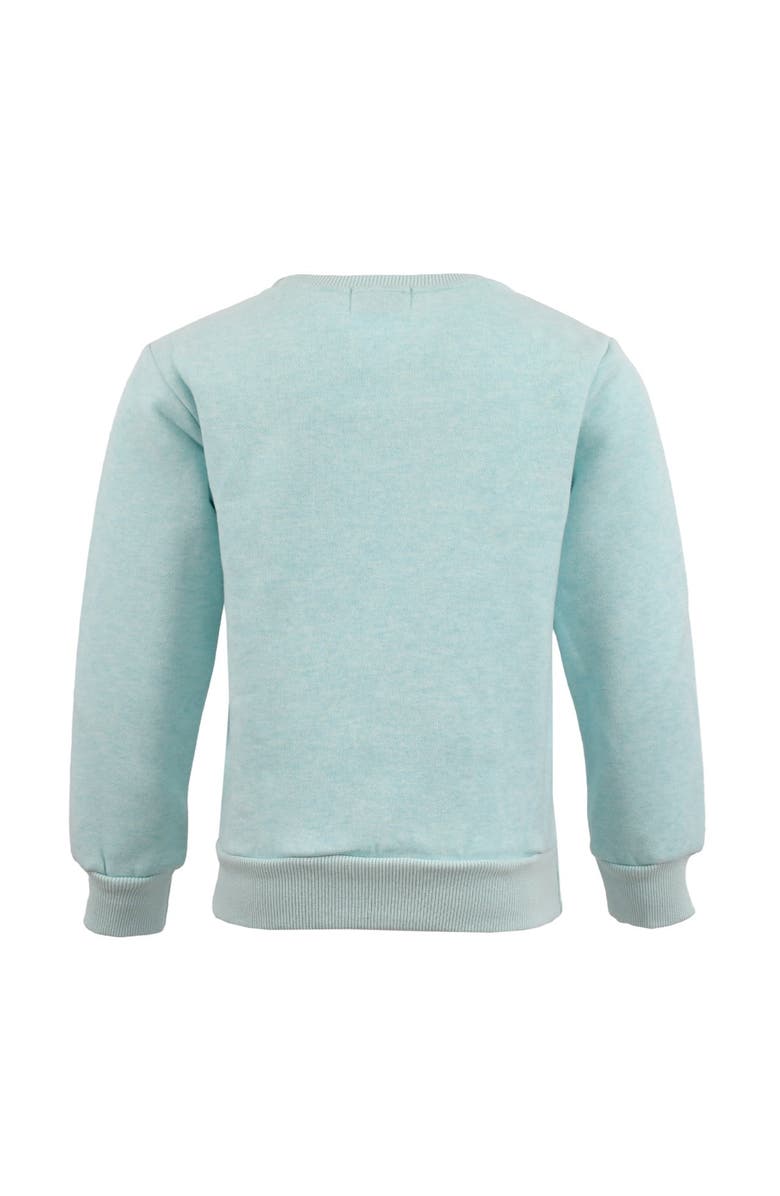 Lola + The Boys Chicago Sparkle Heart Sweatshirt, Alternate, color,