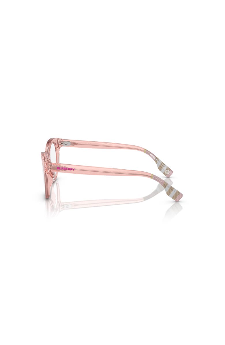 Burberry 44mm Cat Eye optical glasses, Alternate, color, Pink