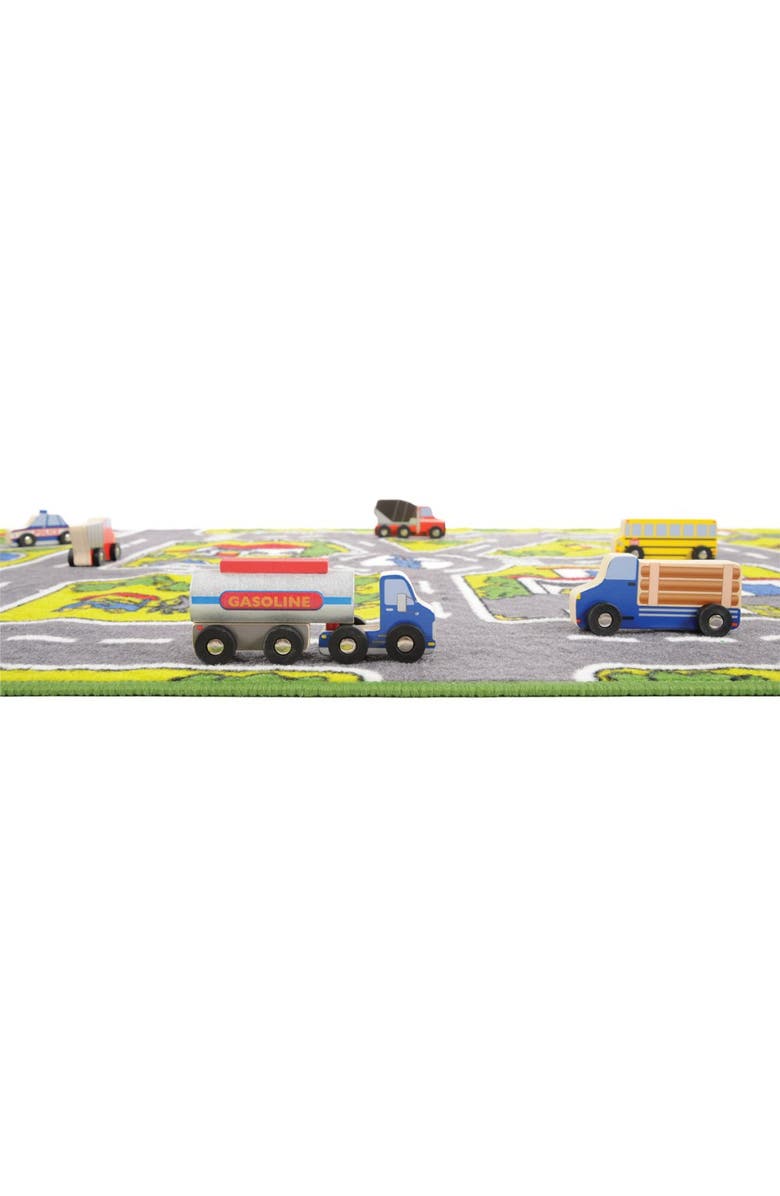 Kaplan Early Learning Company Wooden Transportation Set - 24 Pieces, Alternate, color, Multicolor