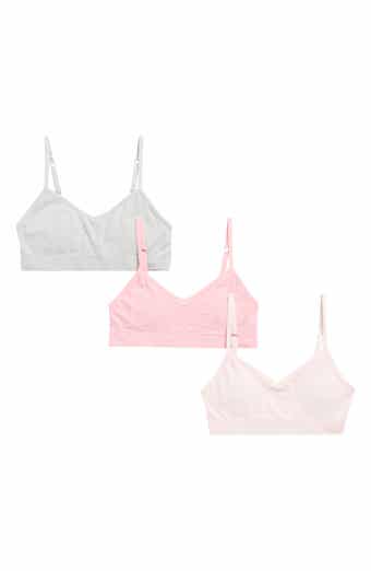 Danskin Kids' Assorted 3-Pack Bralettes