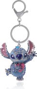 Disney Stitch Sparkle Charm Heart Keychain