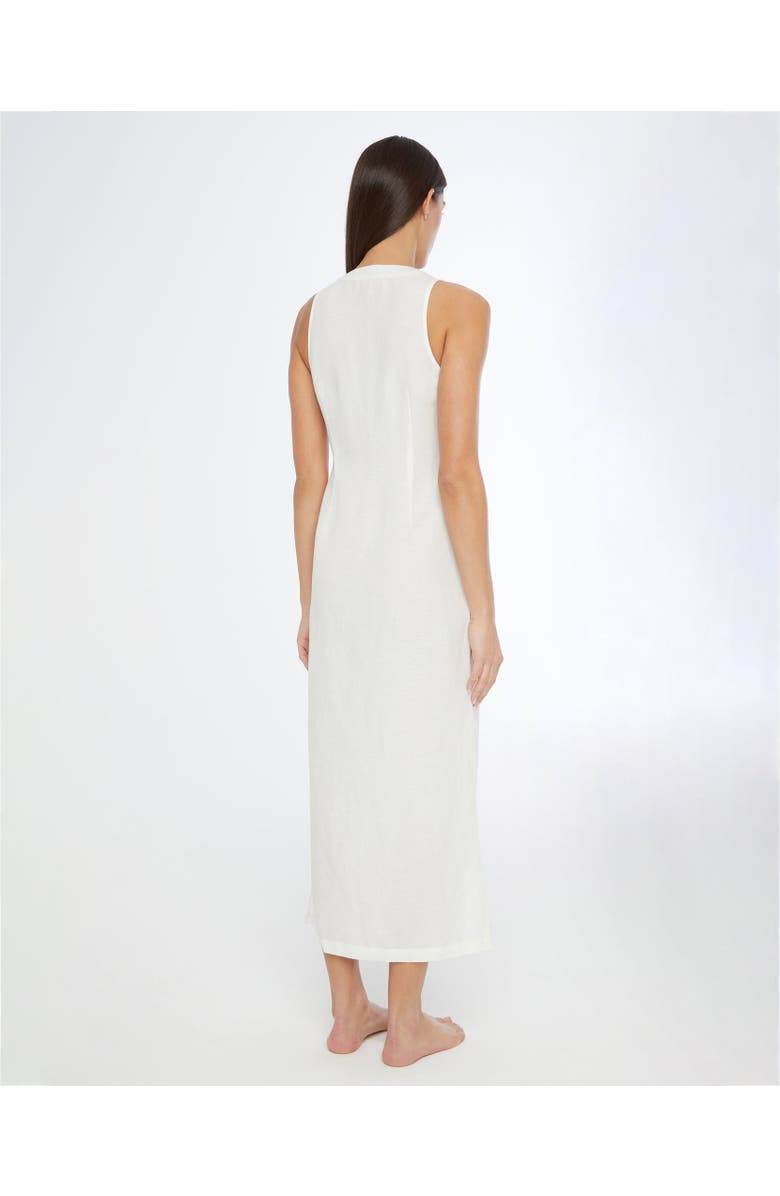 Onia Air Linen Button Down Maxi, Alternate, color,