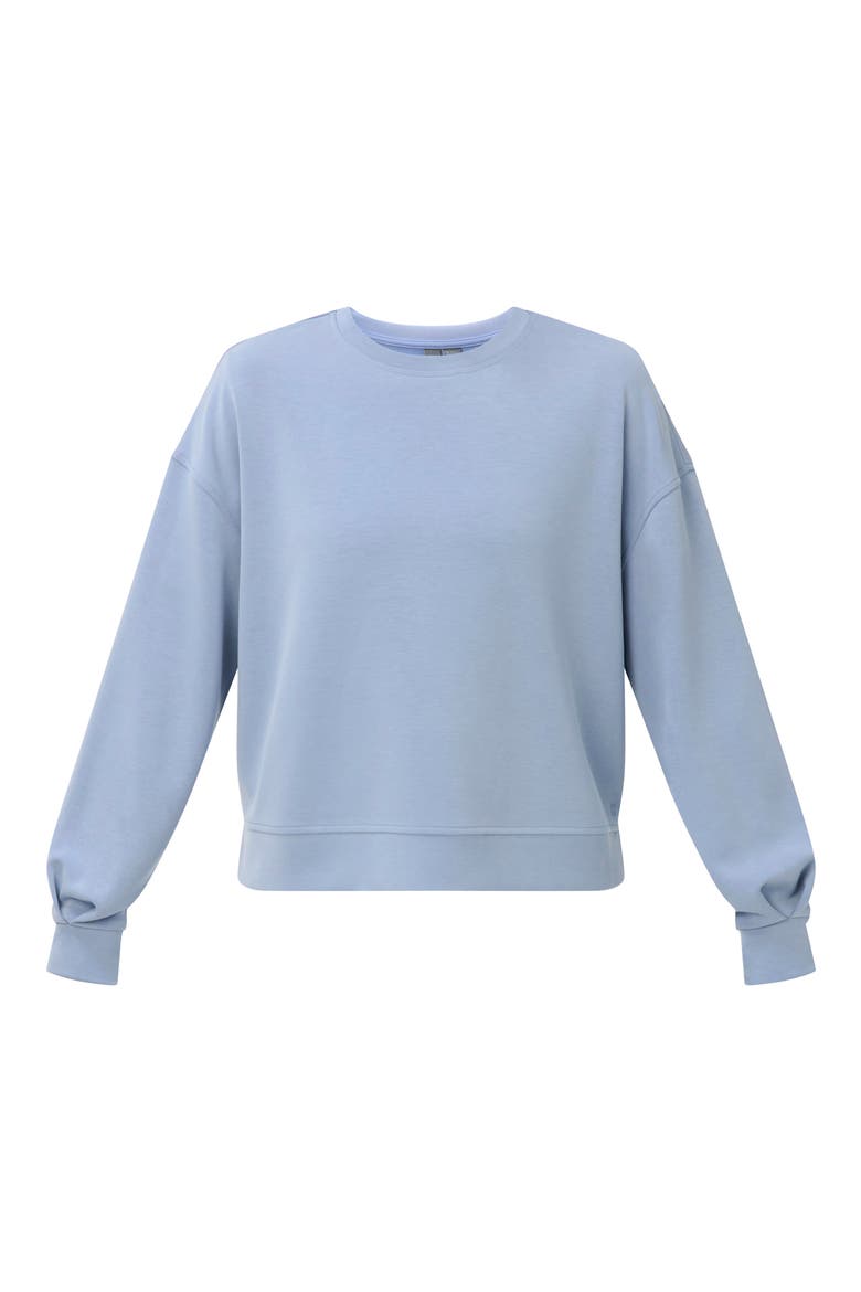 Sand Wash Cloud Sweatshirt, Alternate, color, LAGUNA BLUE