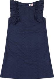 Busy Bees Grace Ruffle Sleeve Shift Dress