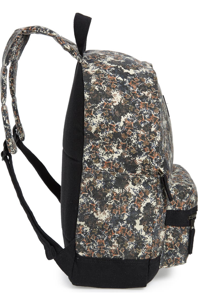 RVCA Tides Print Canvas Backpack, Alternate, color,